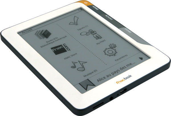 La Fnac lance Fnacbook, sa propre tablette de lecture