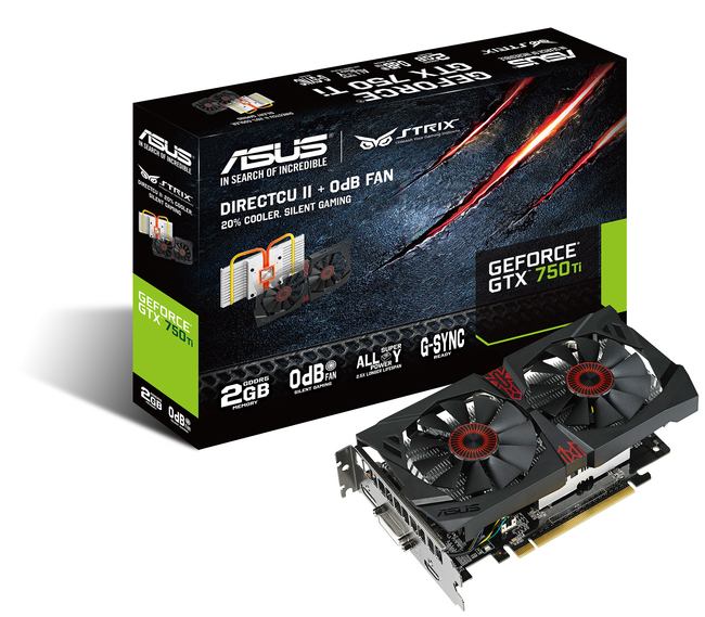 Asus devoile la GTX750Ti de la gamme STRIX Ere Numerique