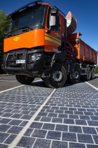 Colas - Wattway - route solaire Colas - Wattway - route solaire