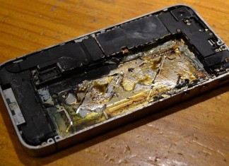 iPhone 5C brulure