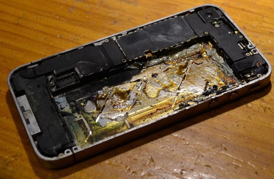 iPhone 5C brulure iPhone 5C brulure