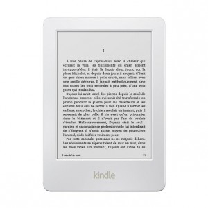 kindle amazon blanc