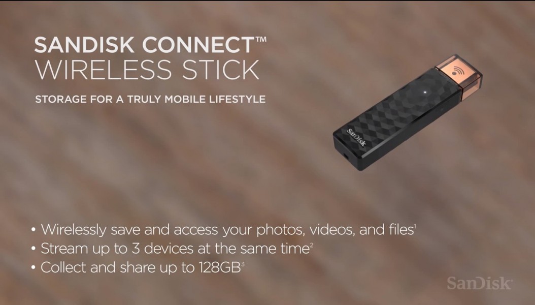 sandisk connect wireless stick