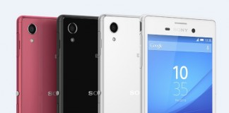 sony xperia m4 aqua coloris