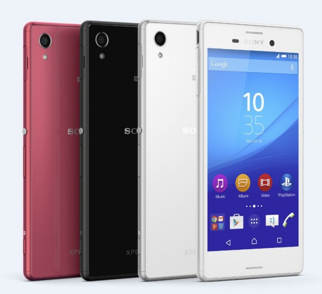 sony xperia m4 aqua coloris