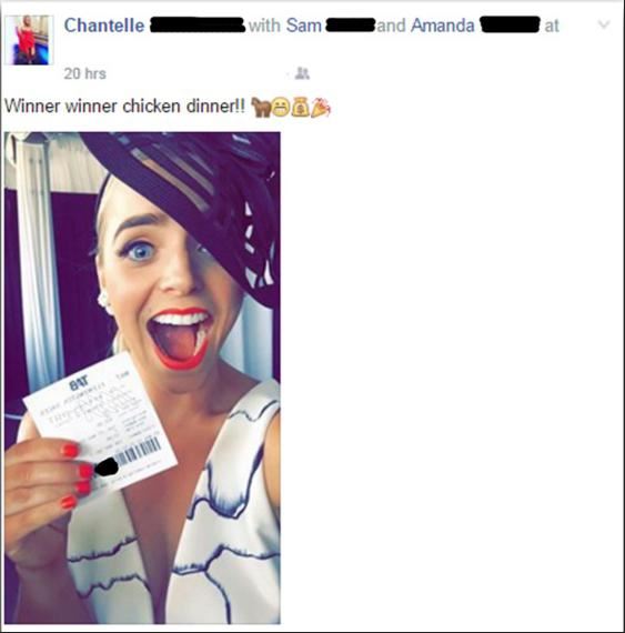 Selfie ticket gagnant Selfie ticket gagnant