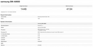 galaxy a9 geekbench