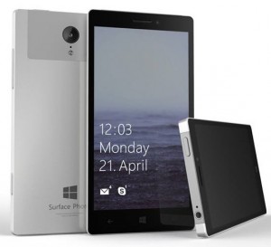 Concept pour le Surface Phone