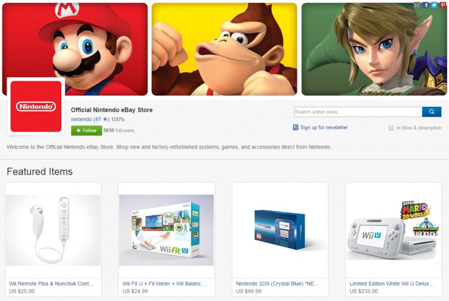 Nintendo Ebay