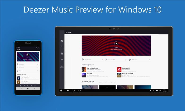 deezer windows 10