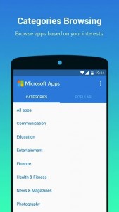 microsoft apps android