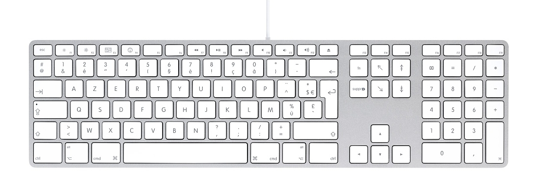 clavier mac azerty