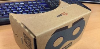 google cardboard EDF