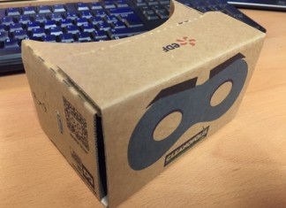 google cardboard EDF