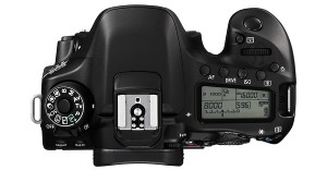 EOS 80D Body TOP