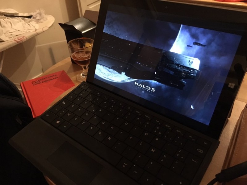 xbox one sur Microsoft surface 3