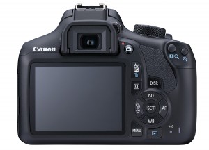 1300d arriere 300x216 - Canon présente son nouveau EOS 1300D, peu de changements