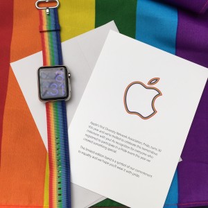 bracelet watch apple pride