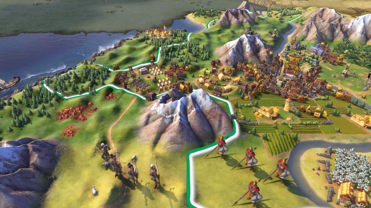 civ vi 03 747x420 - De nouvelles images pour Civilization VI