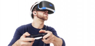 playstation vr joueur