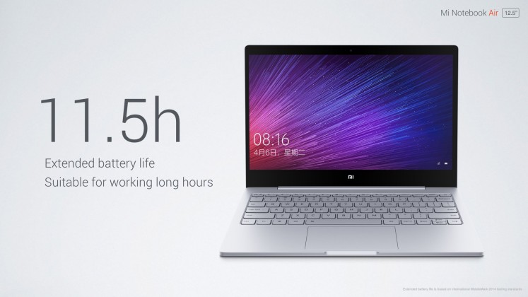 xiaomi autonomie 747x420 - Un Notebook de Xiaomi compte bien concurrencer Apple