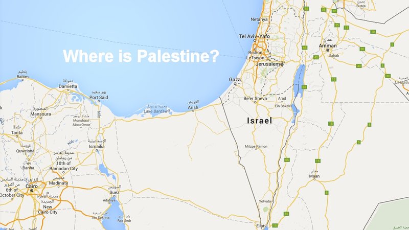 where is palestine