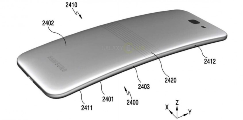 samsung galaxy x 03 846x420 - Un brevet donne des précisions sur le smartphone pliable de Samsung