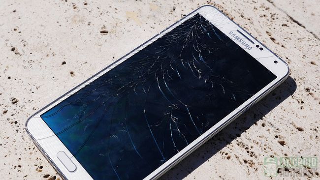 Samsung Galaxy Note 3 écran rayé