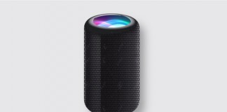 Enceinte connectée contrôlée par Siri