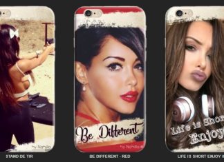 Nabilla coques pour smartphones