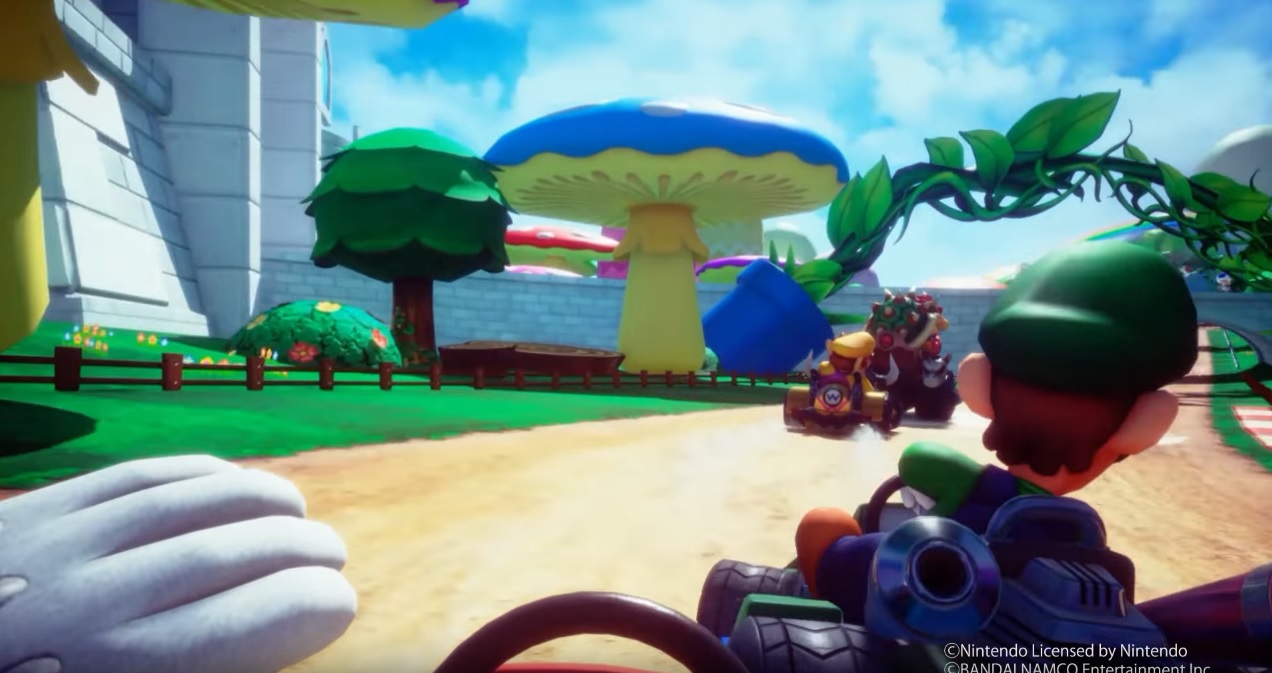 Un Mario Kart en réalité virtuelle, voici un premier aperçu mario kart vr gp 1 - Un Mario Kart en réalité virtuelle, voici un premier aperçu