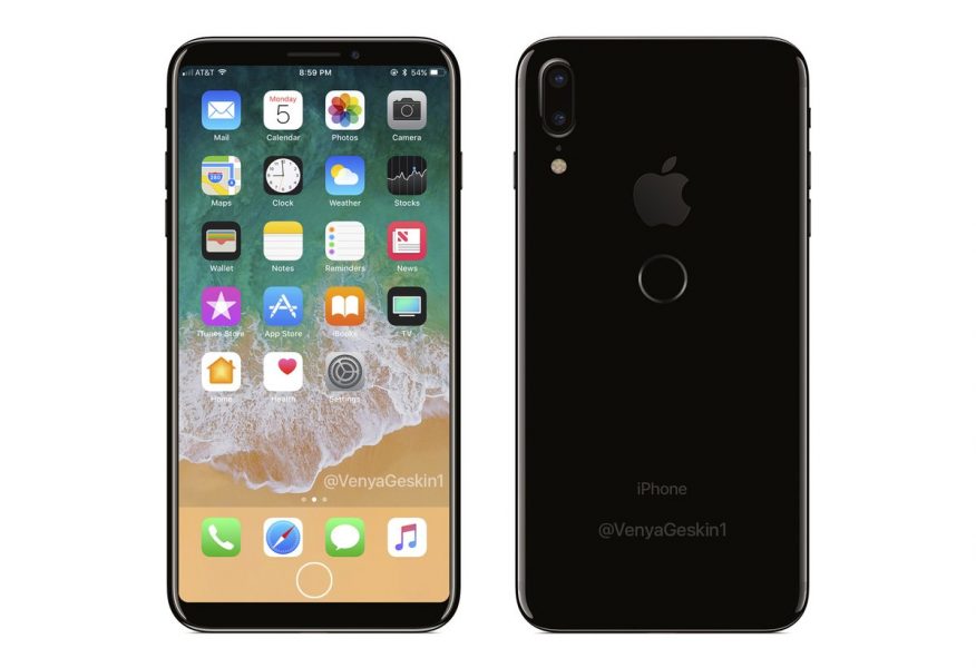 Concept d'iPhone 8 Benjamin Geskin