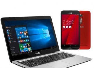 PC portable Asus R558UA-XX1049T + smartphone Asus ZenFone Go