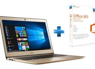 Acer Swift 3 SF314-51-302G Or + Microsoft Office 365 Personnel