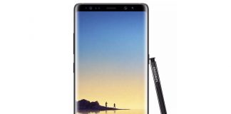 Samsung Galaxy Note 8 officiel