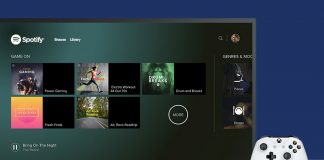 Spotify sur Xbox One