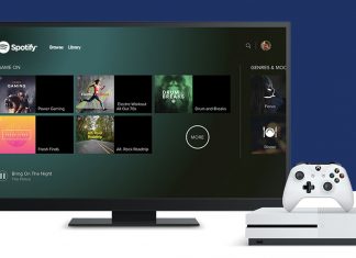 Spotify sur Xbox One