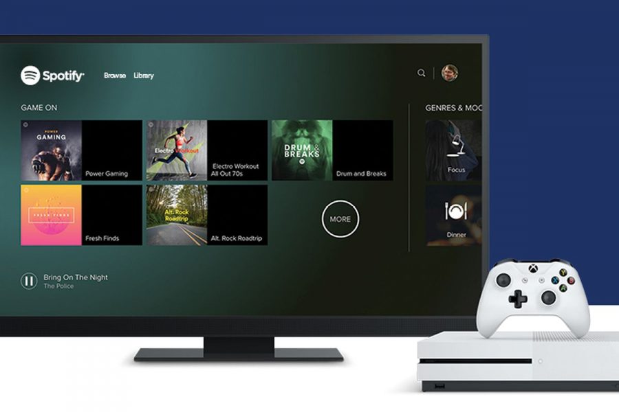 Spotify sur Xbox One