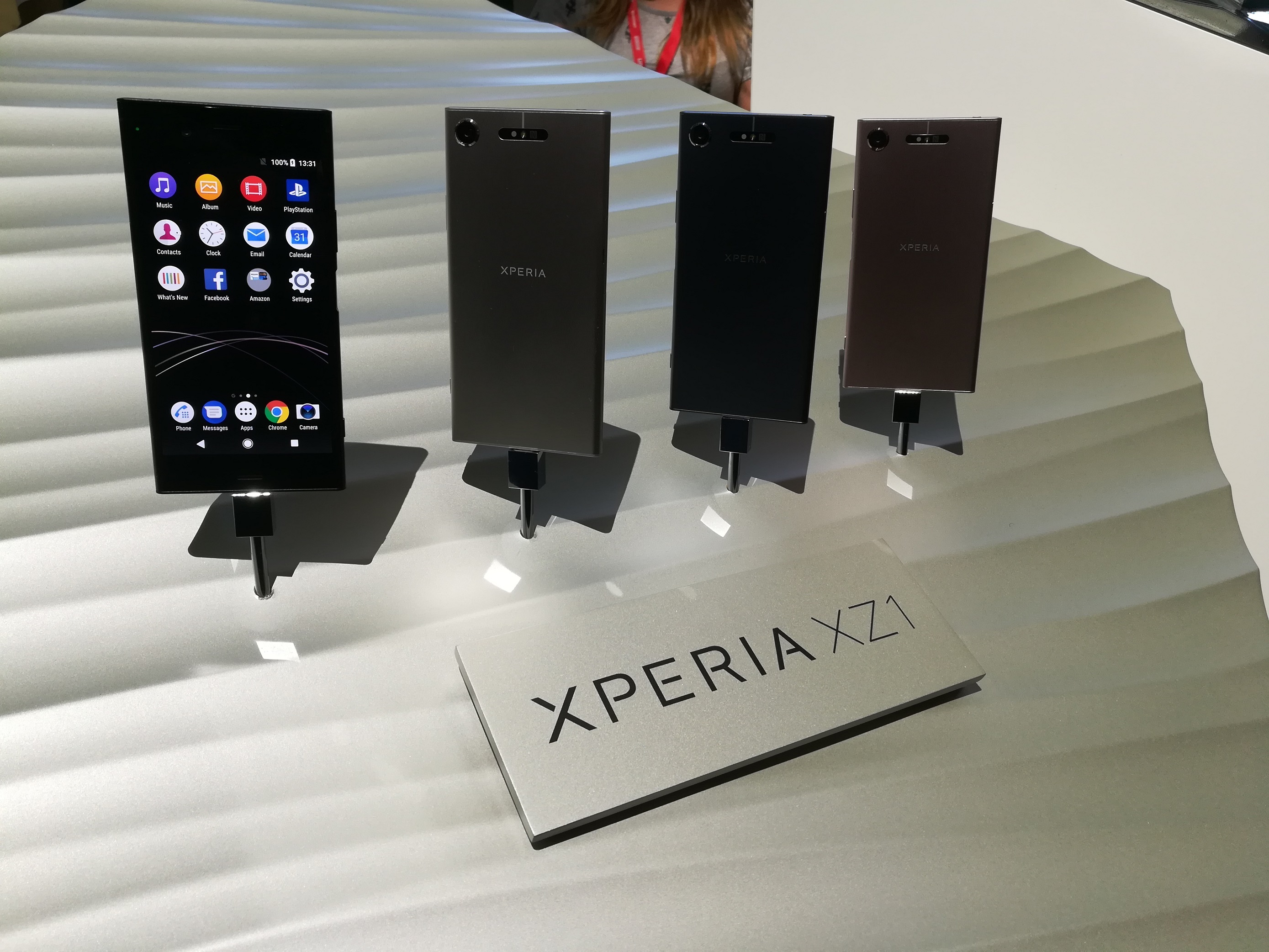 Sony Xperia XZ1 prise en main IFA 2017 Sony Xperia XZ1 prise en main IFA 2017