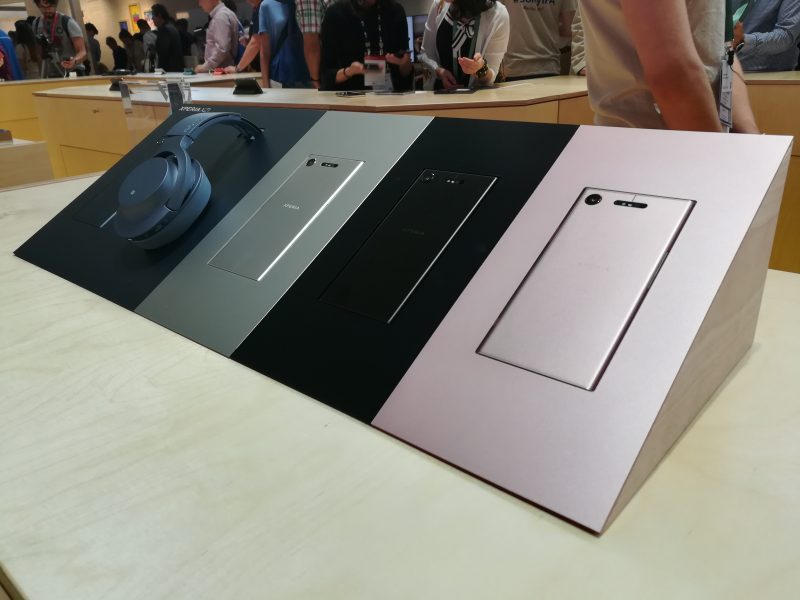 Sony Xperia XZ1 prise en main IFA 2017 Sony Xperia XZ1 prise en main IFA 2017