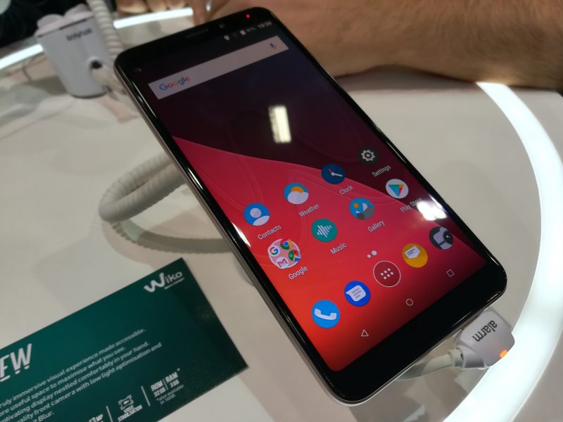 Wiko View prise en main IFA 2017 Wiko View prise en main IFA 2017