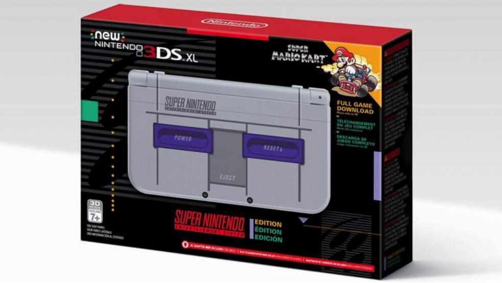 Version SNES de la New Nintendo 3DS XL