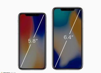 iPhone X vs iPhone X Plus concept