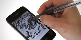 iPhone stylet