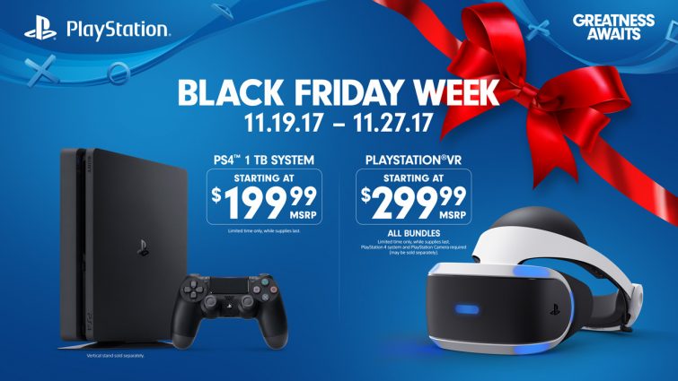 Black Friday 2017 Sony PS VR Xbox