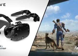 Black Friday 2017 bundle HTC Vive Fallout VR casque VR Deluxe Audio Strap