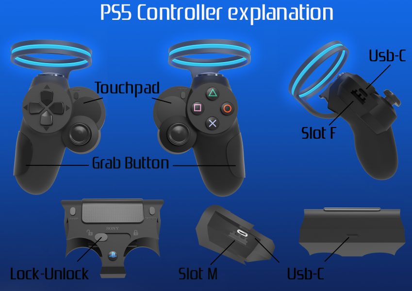 Playstation 5 Manette DualShock 5 SONY FICHE TECHNIQUE 