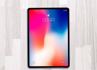 iPad X concept tablette Apple iPhone X Face ID
