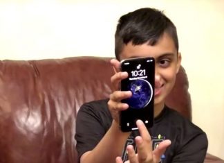 iPhone X Face ID Apple enfant 10 ans