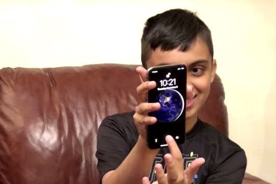iPhone X Face ID Apple enfant 10 ans